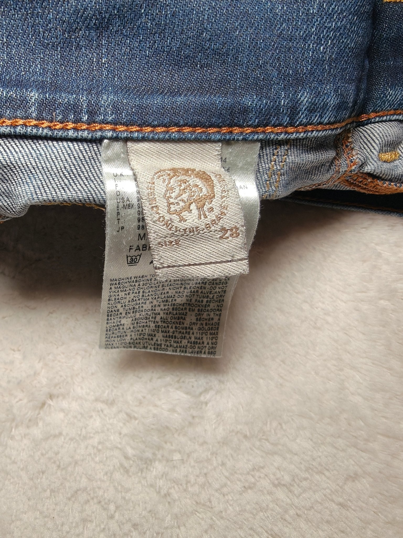 Diesel Livier Jeans Dark Blue Jegging W28 L32 (EU 38/M)