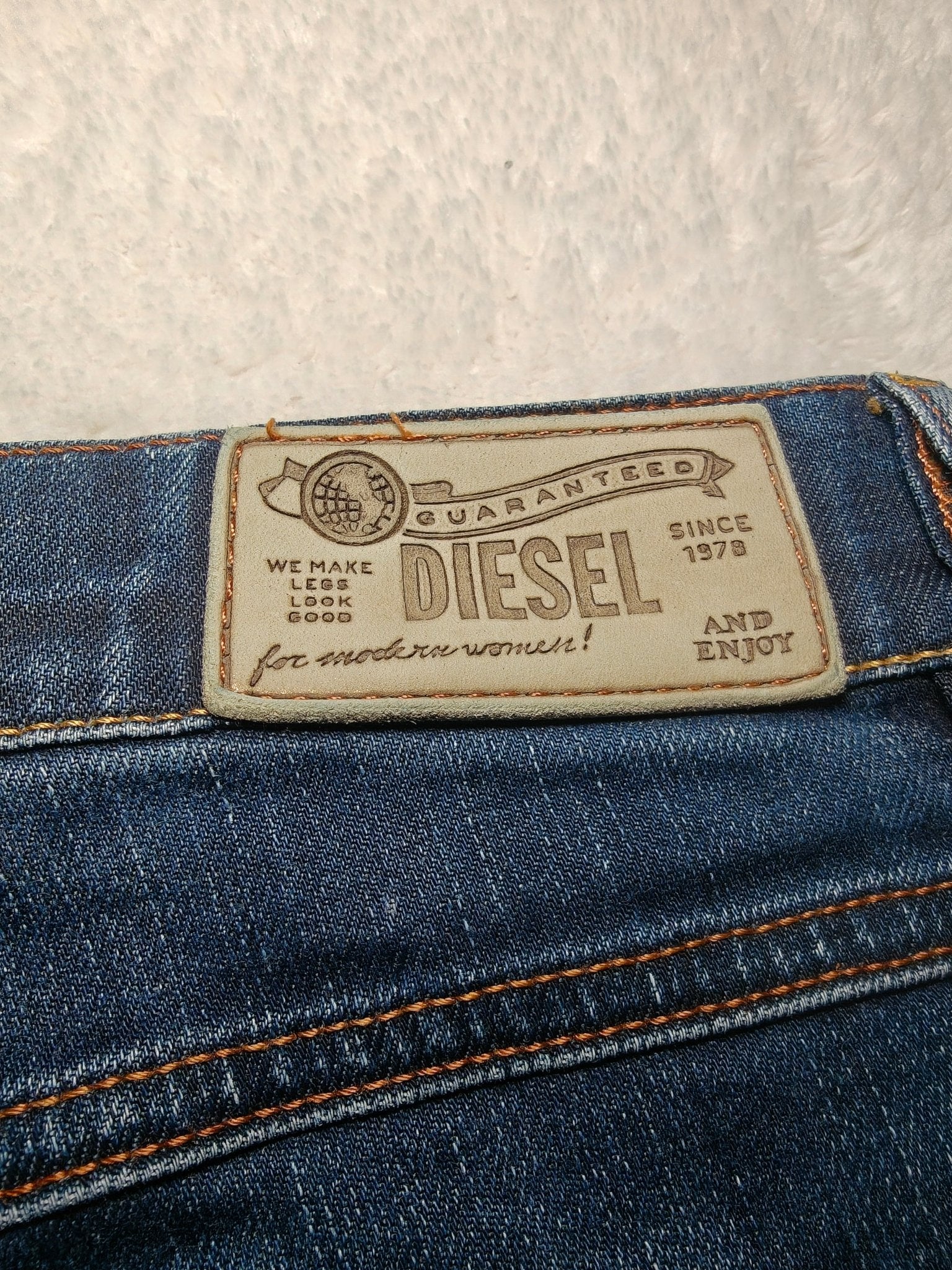 Diesel Livier Jeans Dark Blue Jegging W28 L32 (EU 38/M)