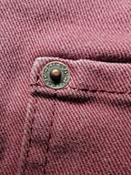 Men’s Dickies Jeans Burgundy Slim Skinny W38 L32