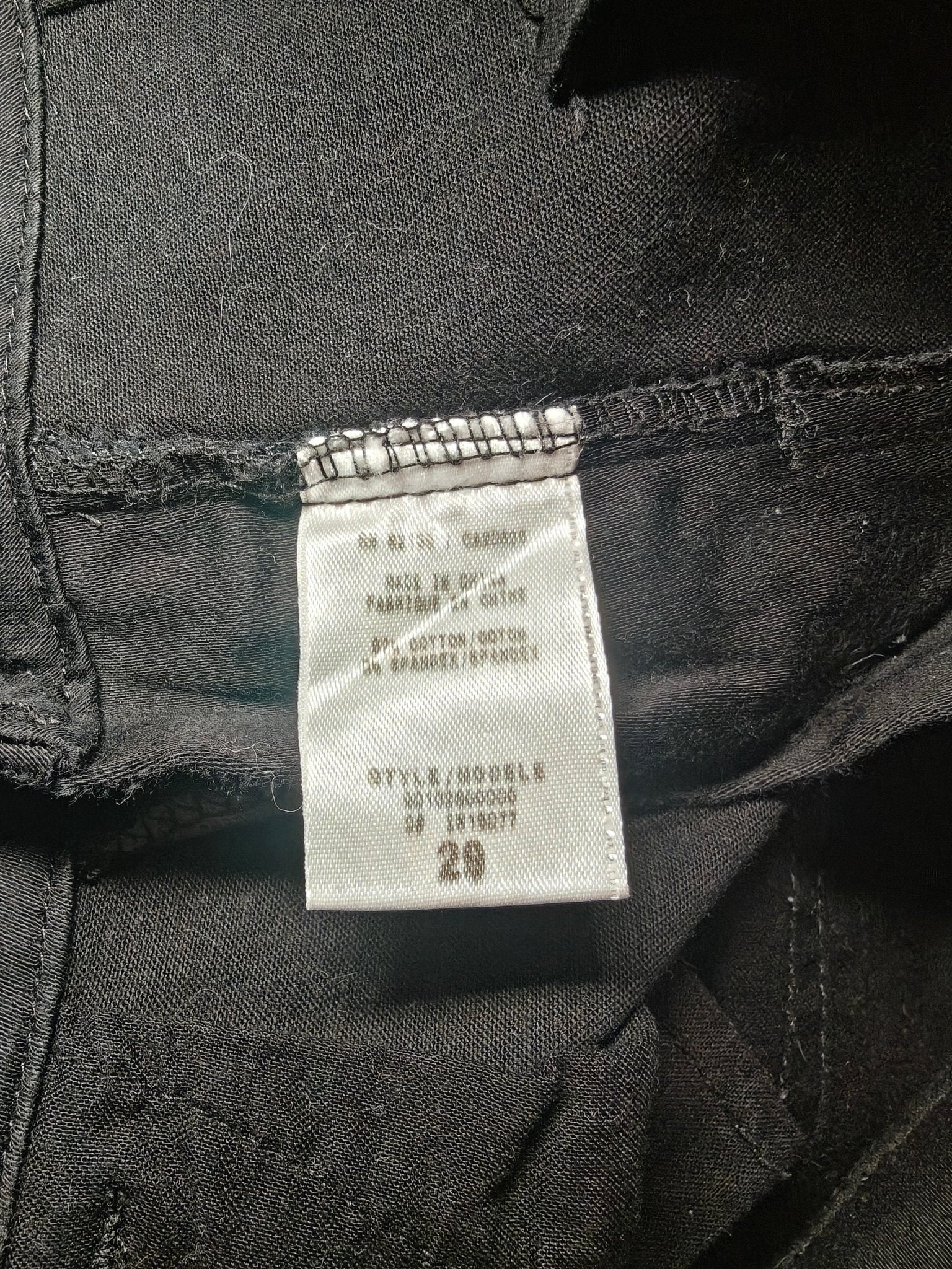 Women’s Guess Modele Trousers Black Slim W29 L32 (EU 38/M)