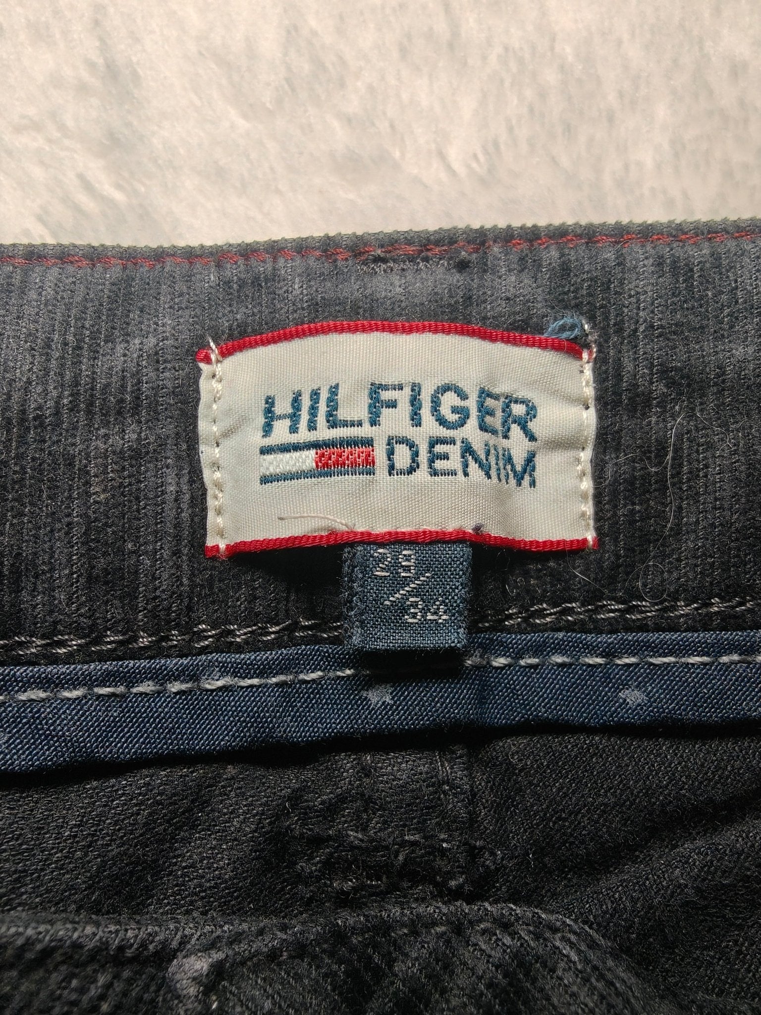 Women’s Tommy Hilfiger Sophie Biker Jeans Black Faded Skinny W28 L34 (EU 38/M)