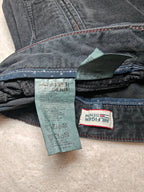 Women’s Tommy Hilfiger Sophie Biker Jeans Black Faded Skinny W28 L34 (EU 38/M)