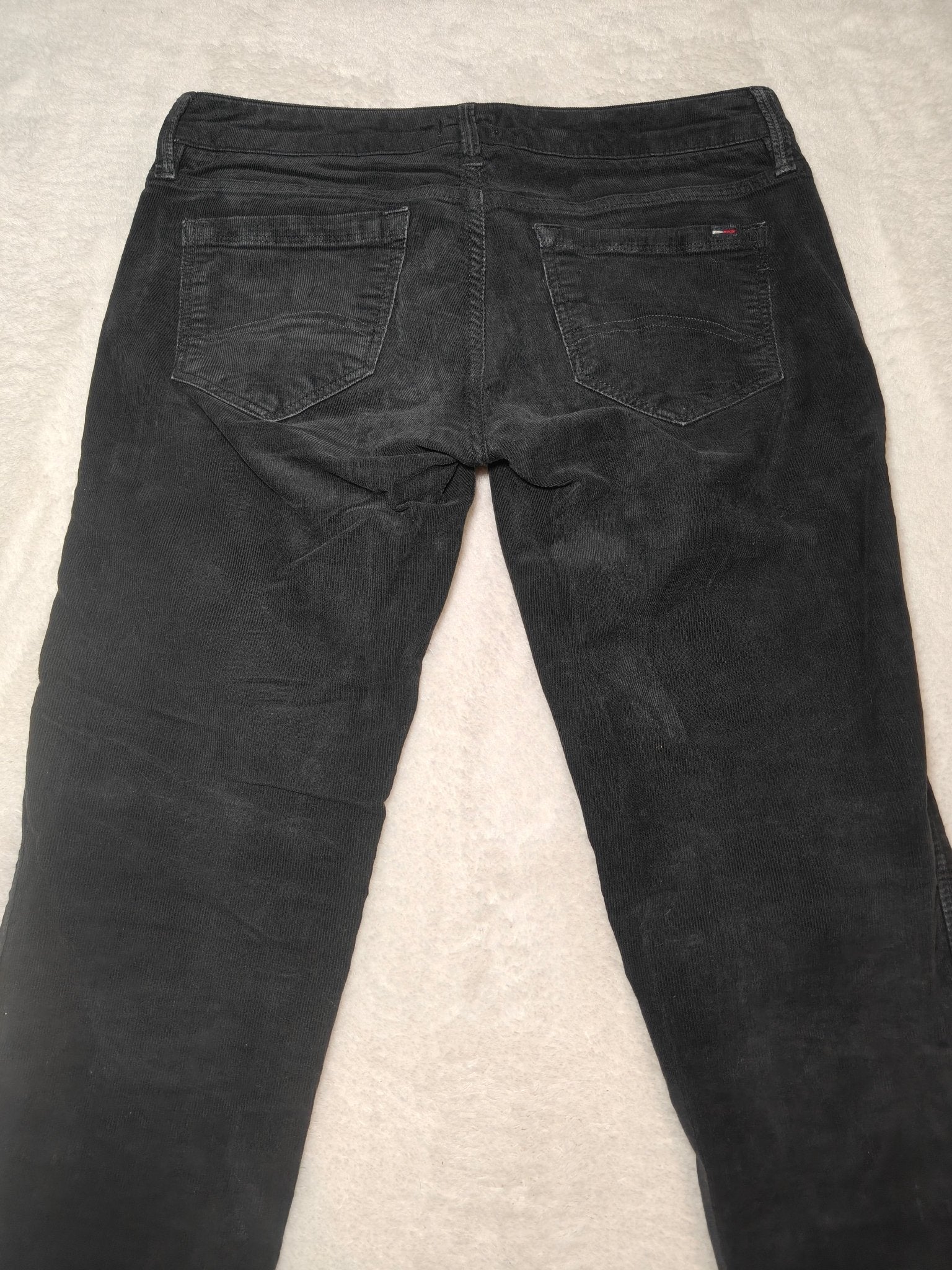 Women’s Tommy Hilfiger Sophie Biker Jeans Black Faded Skinny W28 L34 (EU 38/M)