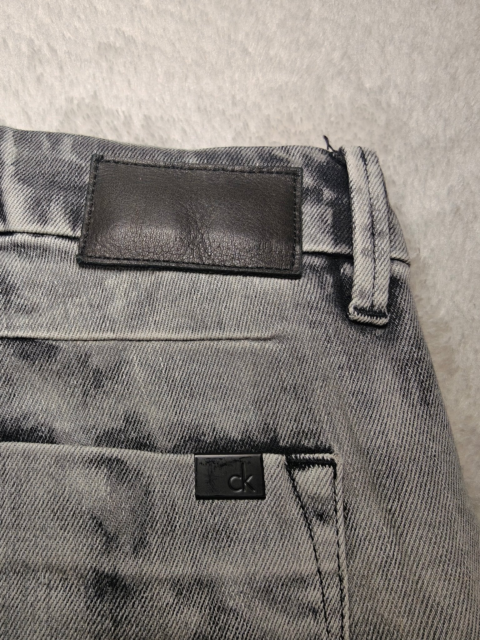 Men’s Calvin Klein Boy Jeans Grey Slim W28 L30