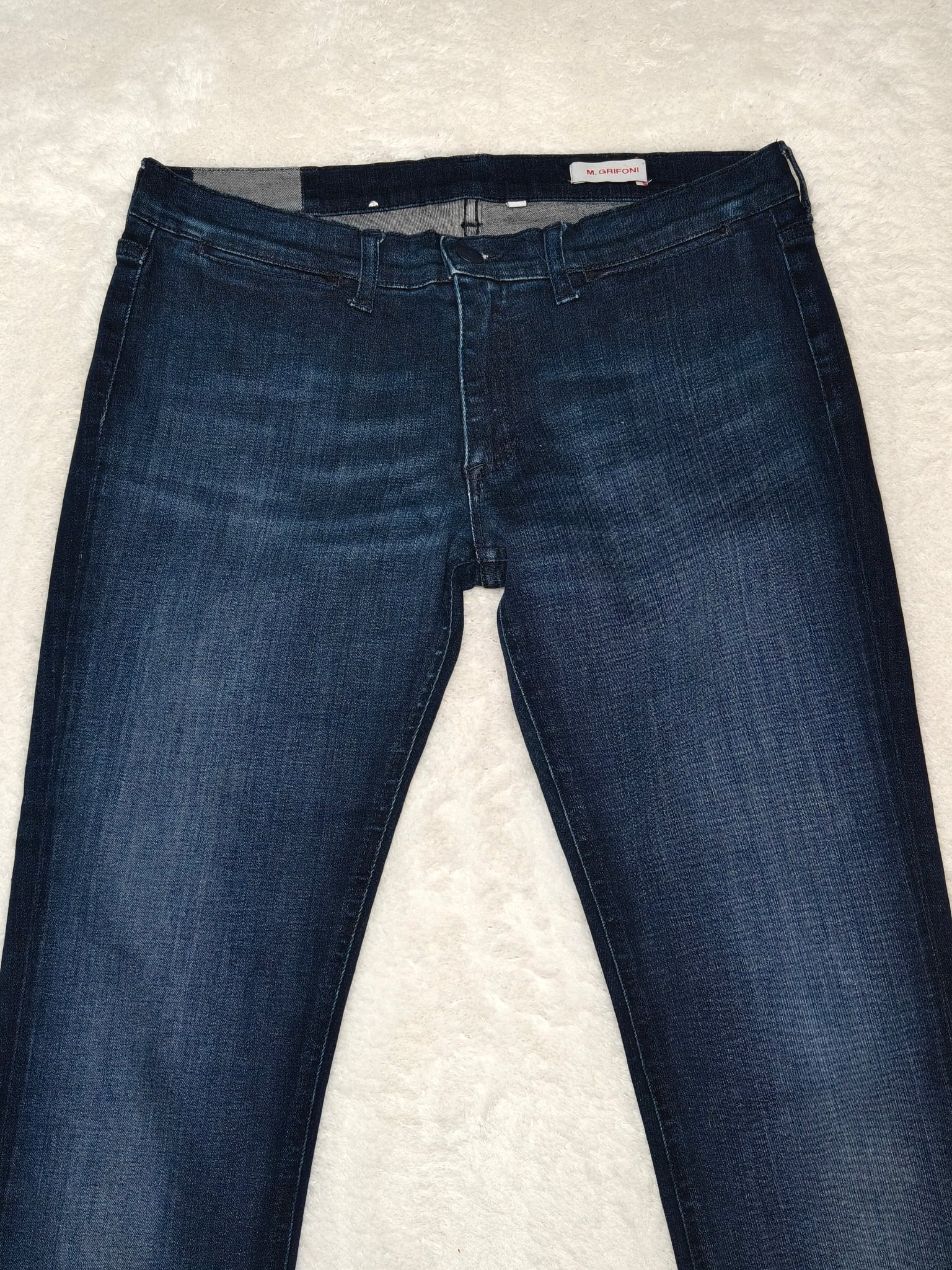 Women Mauro Grifoni GY290326 Blue Flared W28 L32 (EU 38/M) Jeans