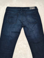 Women Mauro Grifoni GY290326 Blue Flared W28 L32 (EU 38/M) Jeans