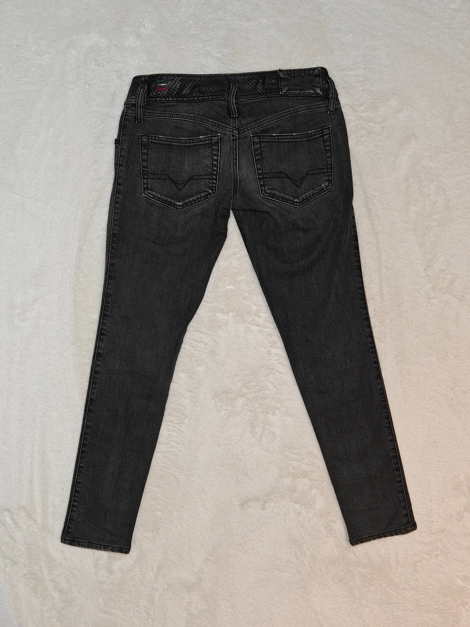 Women Diesel Matic Black Skinny W26 L32 (EU 36/S) Jeans