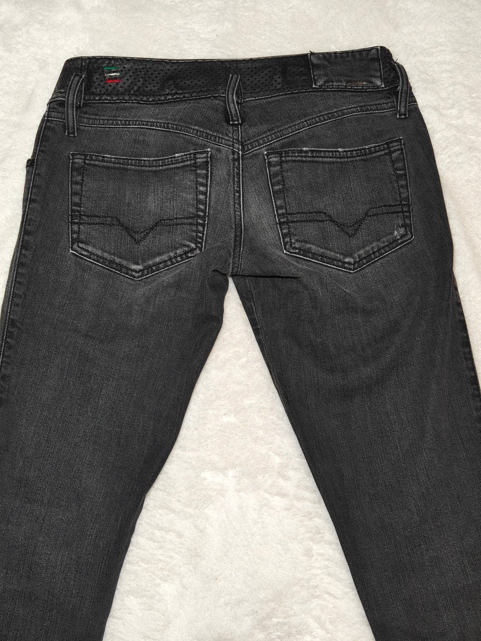 Women Diesel Matic Black Skinny W26 L32 (EU 36/S) Jeans