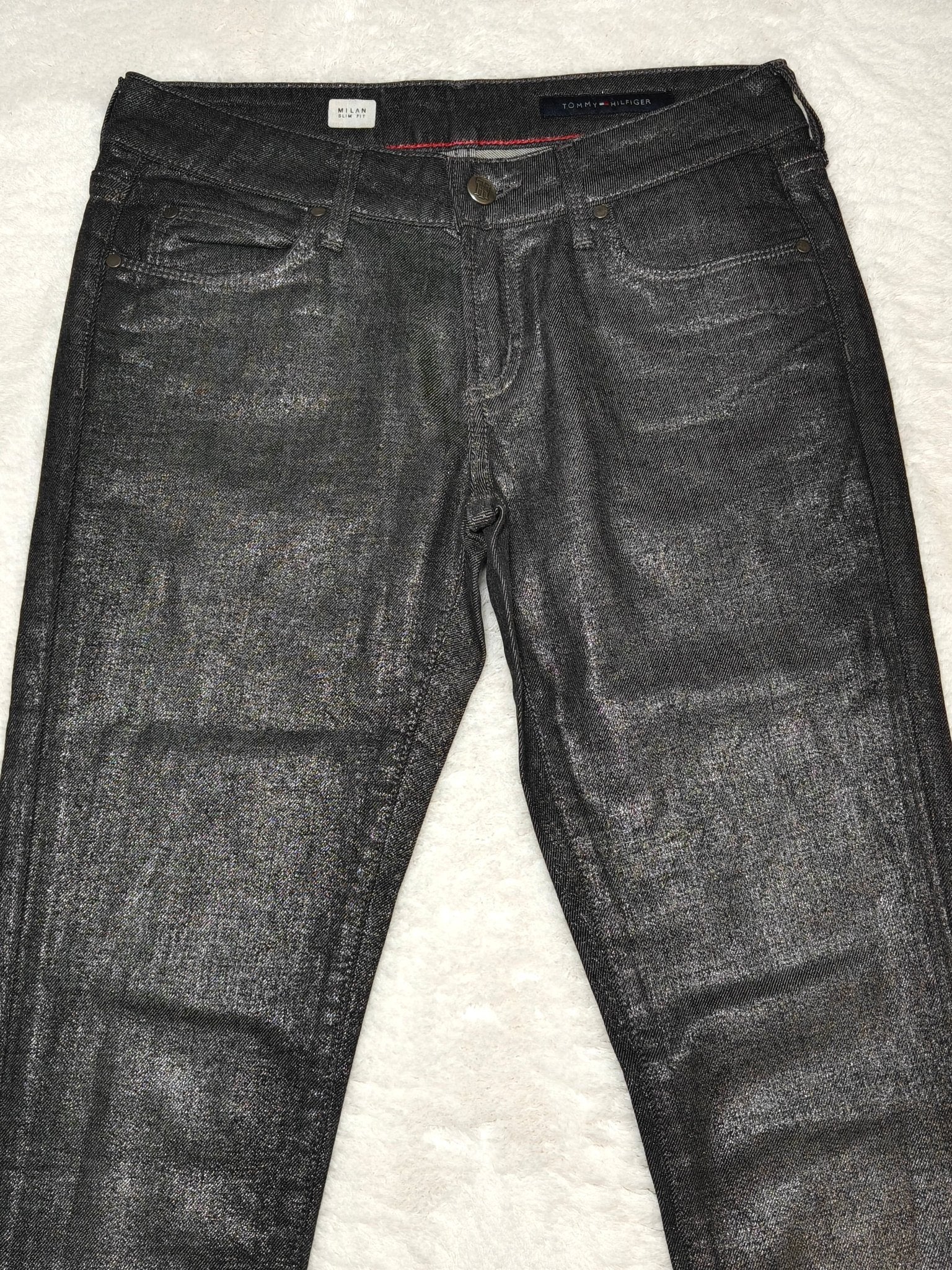 Women Tommy Hilfiger Milan Gray Slim W28 L34 (EU 38/M) Jeans