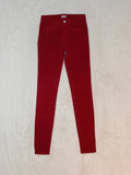 Women Liu Jo Red Skinny W24 L30 (EU 34/XS) Jeans