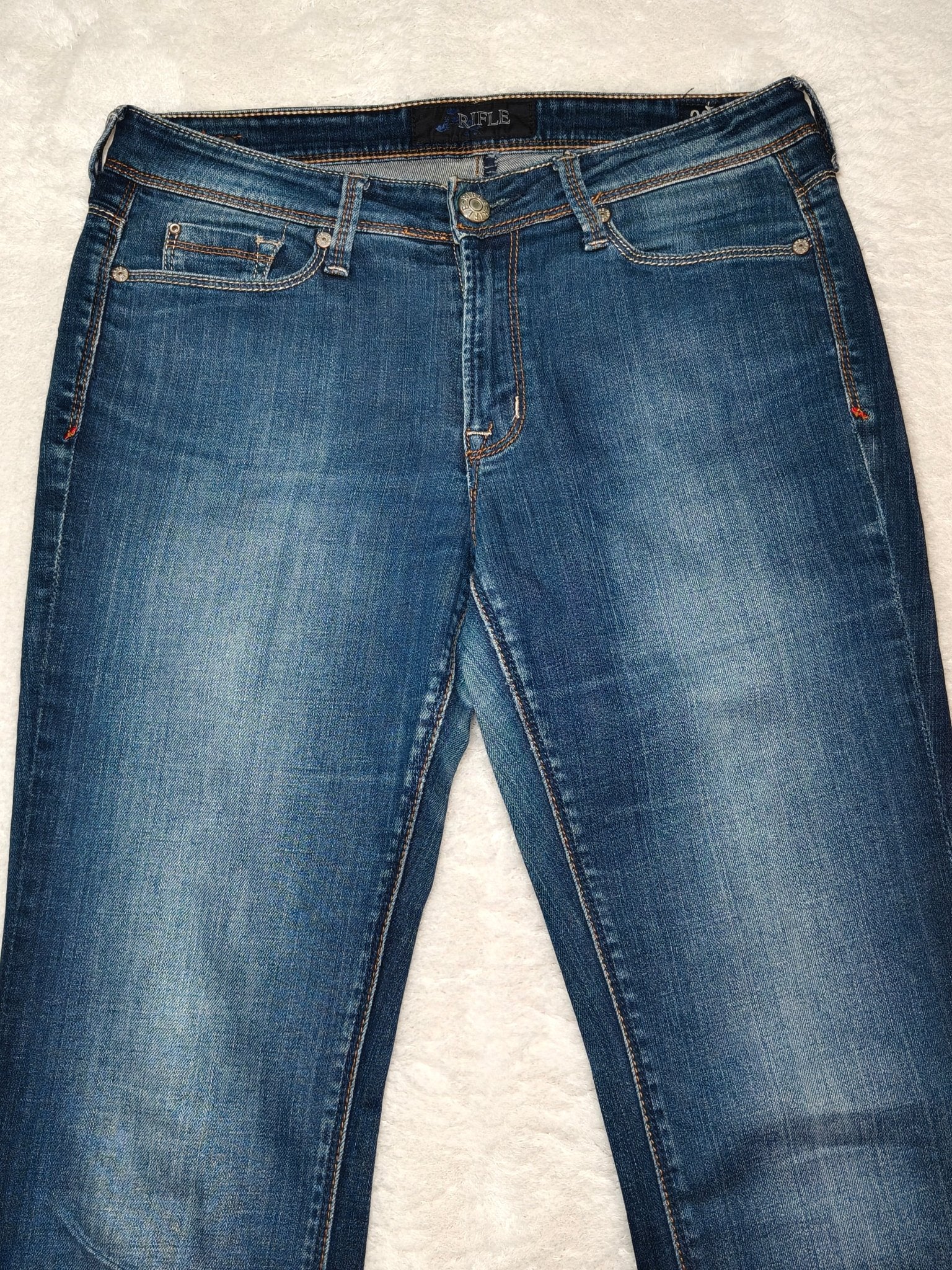 Women Rifle Cadorg Blue Straight W29 L32 (EU 38/M) Jeans