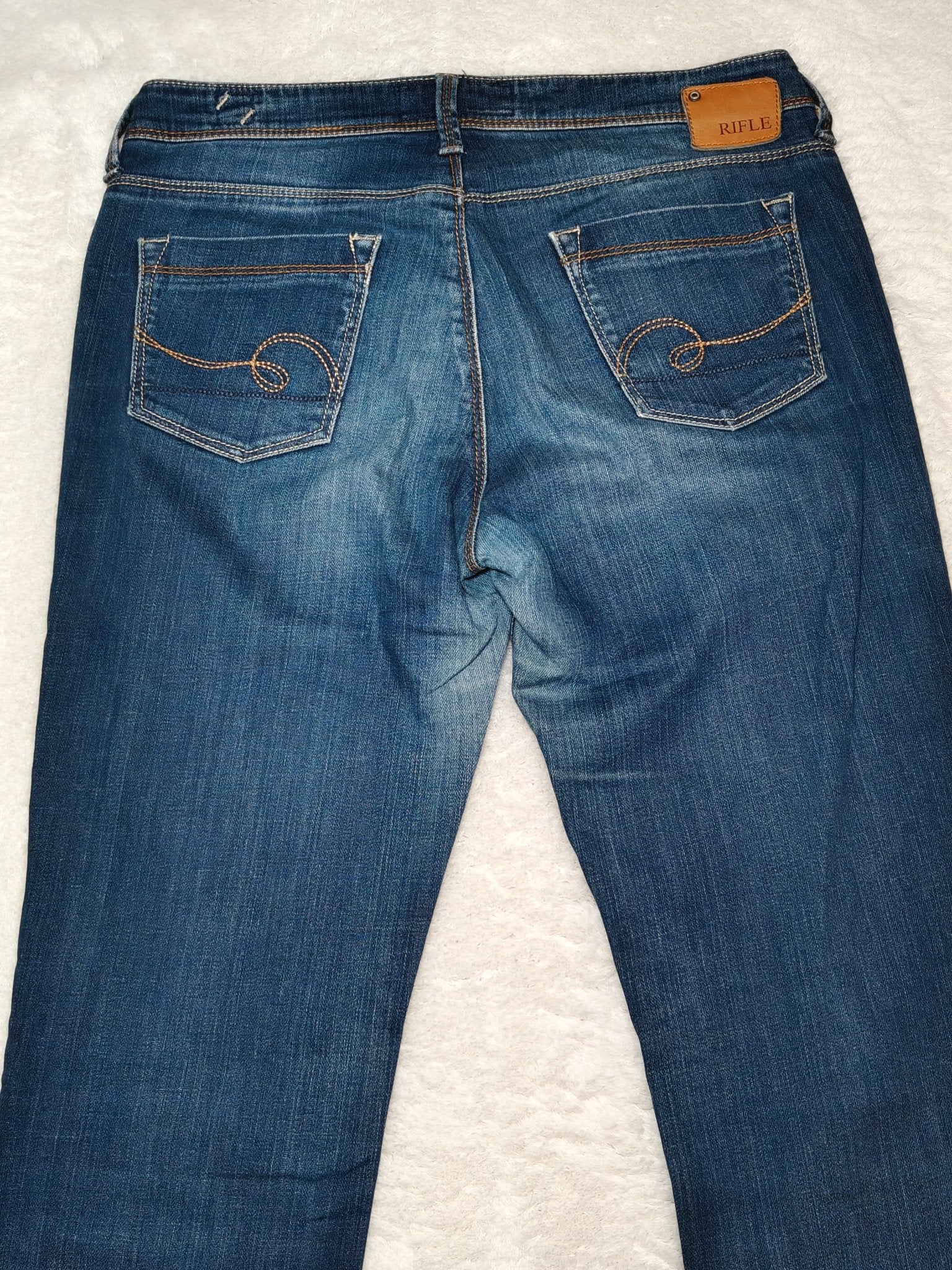 Women Rifle Cadorg Blue Straight W29 L32 (EU 38/M) Jeans