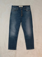 Women Roy Roger's Goldie Blue Straight W28 L28 (EU 38/M) Jeans