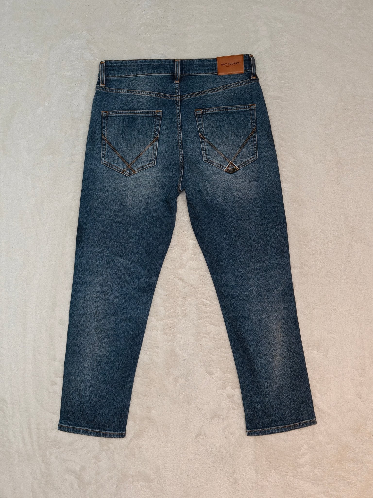 Women Roy Roger's Goldie Blue Straight W28 L28 (EU 38/M) Jeans
