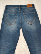 Women Roy Roger's Goldie Blue Straight W28 L28 (EU 38/M) Jeans