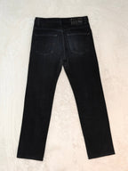 Men Versace Black Straight W31 L32 Jeans