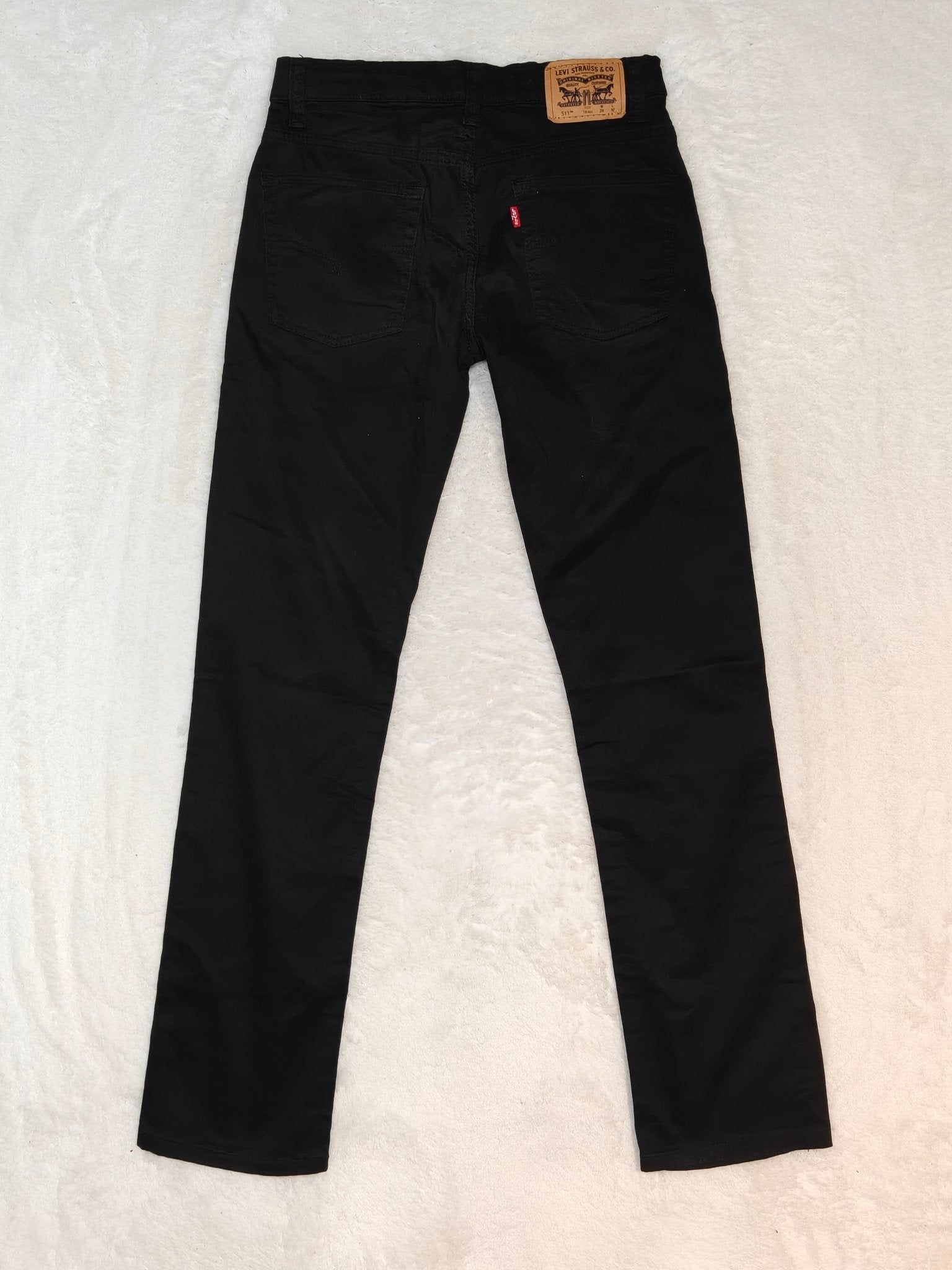Boys Levi's 511 Black Slim W28 L30 Jeans