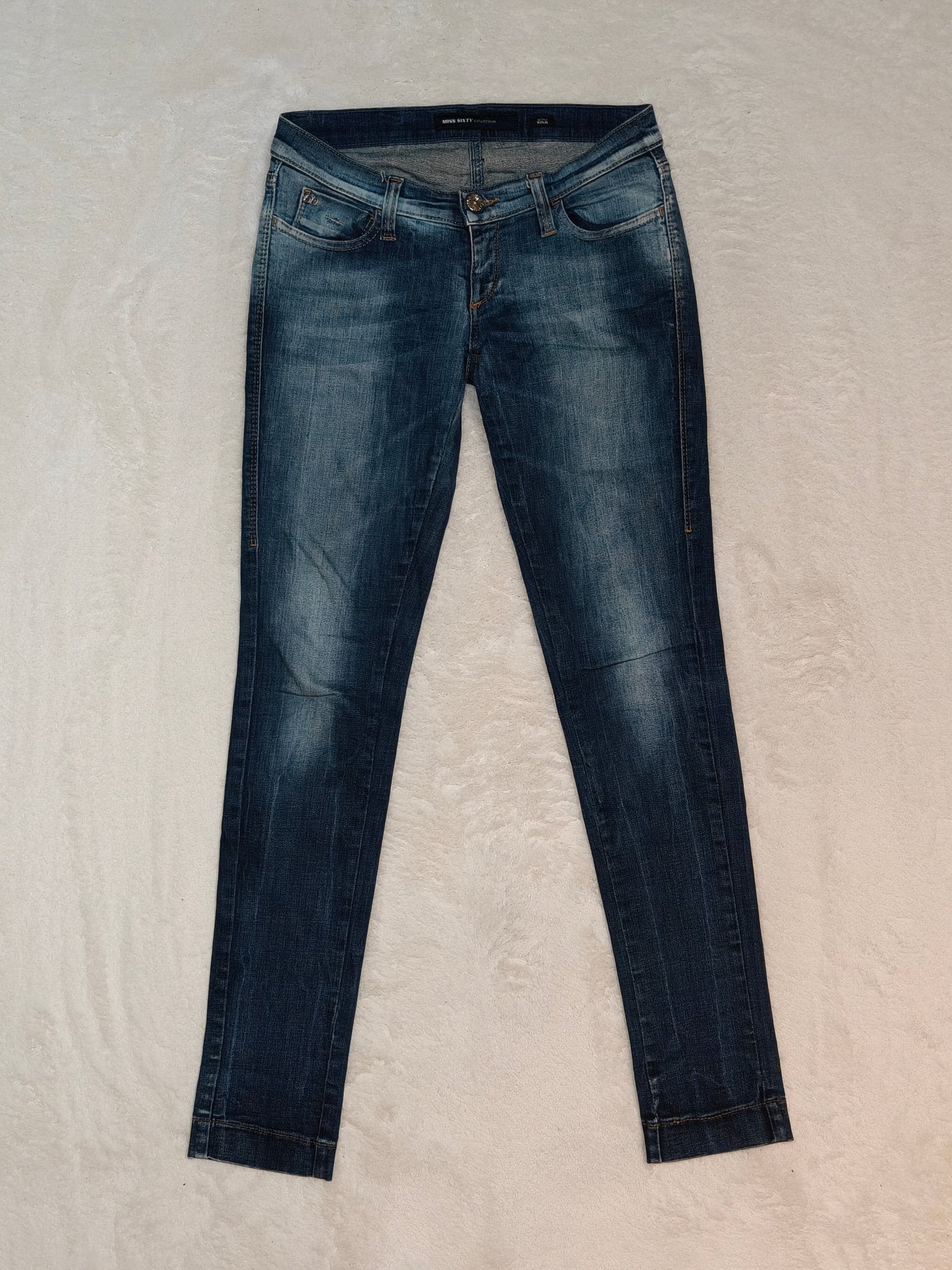 Women Miss Sixty Soul Blue Skinny W27 L32 (EU 36/S) Jeans