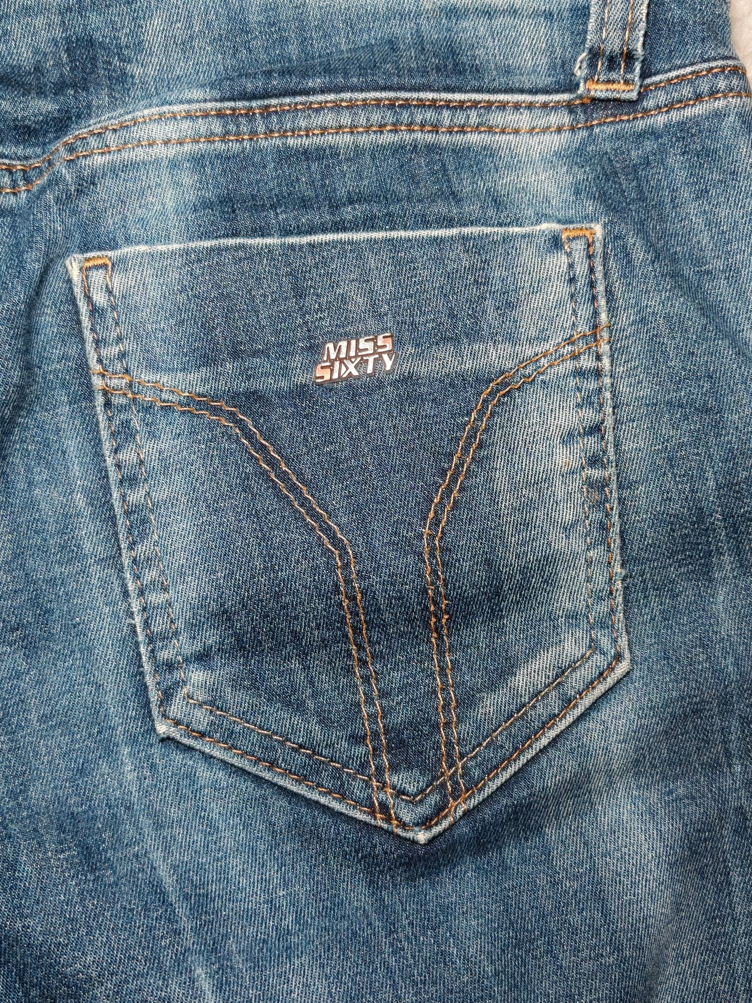 Women Miss Sixty Soul Blue Skinny W27 L32 (EU 36/S) Jeans