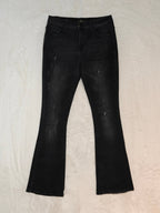 Women Katherine Black Flared W30 L32 (EU 40/L) Jeans