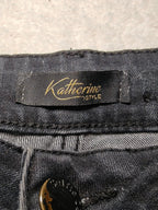 Women Katherine Black Flared W30 L32 (EU 40/L) Jeans