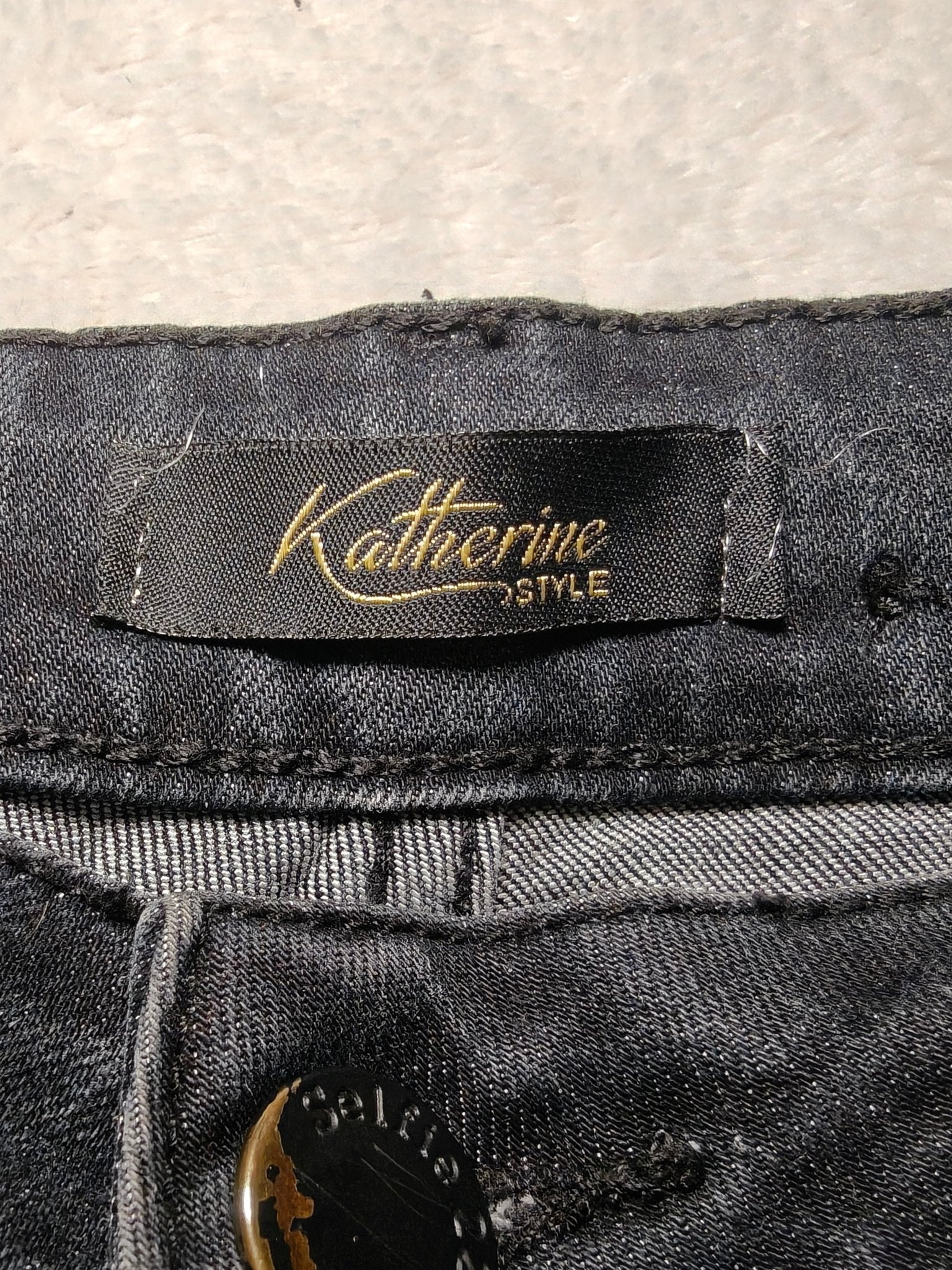 Women Katherine Black Flared W30 L32 (EU 40/L) Jeans
