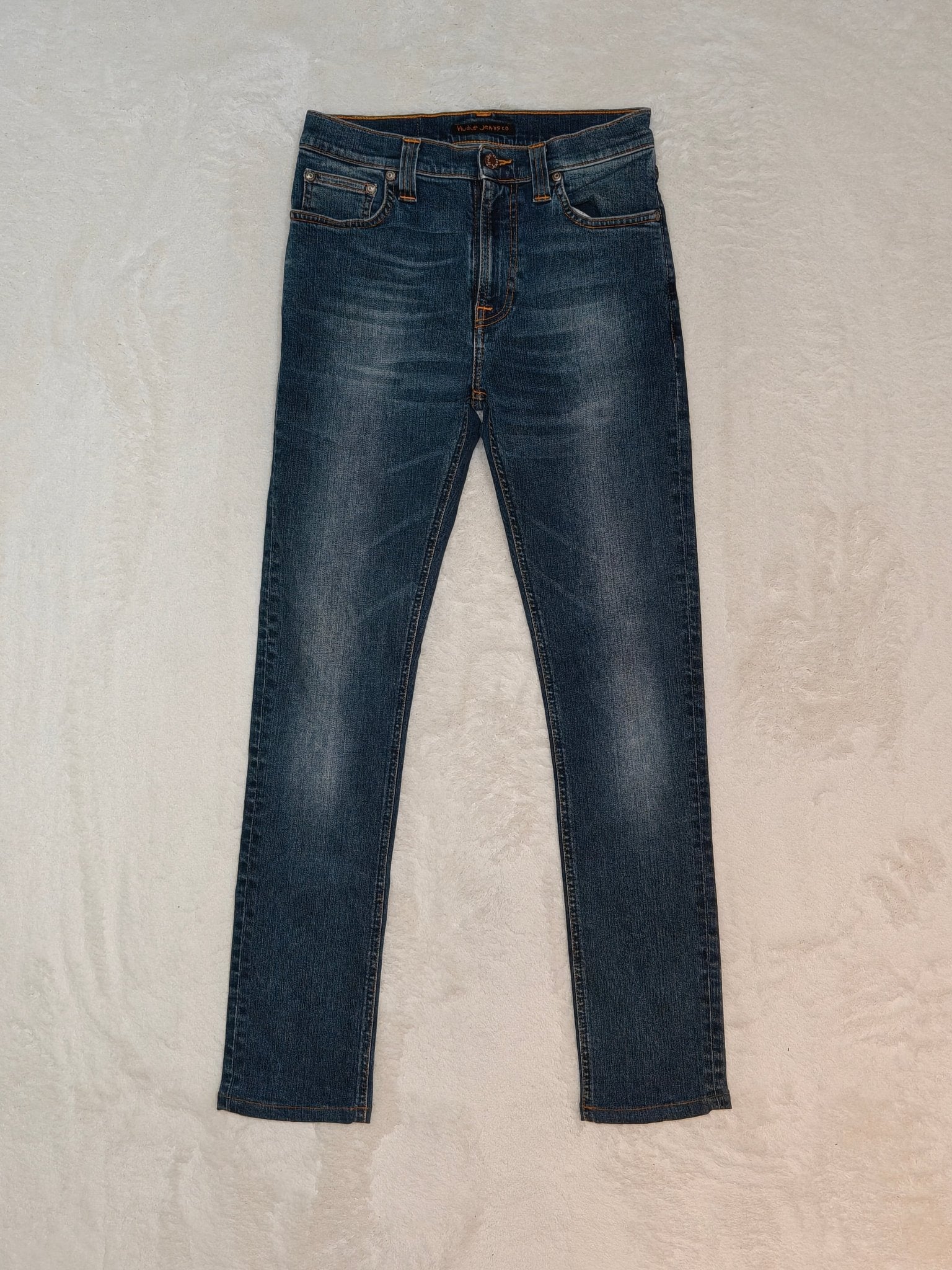 Women Nudie Jeans Co N297 Blue Skinny W28 L30 (EU 38/M) Jeans