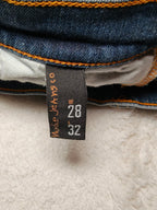 Women Nudie Jeans Co N297 Blue Skinny W28 L30 (EU 38/M) Jeans