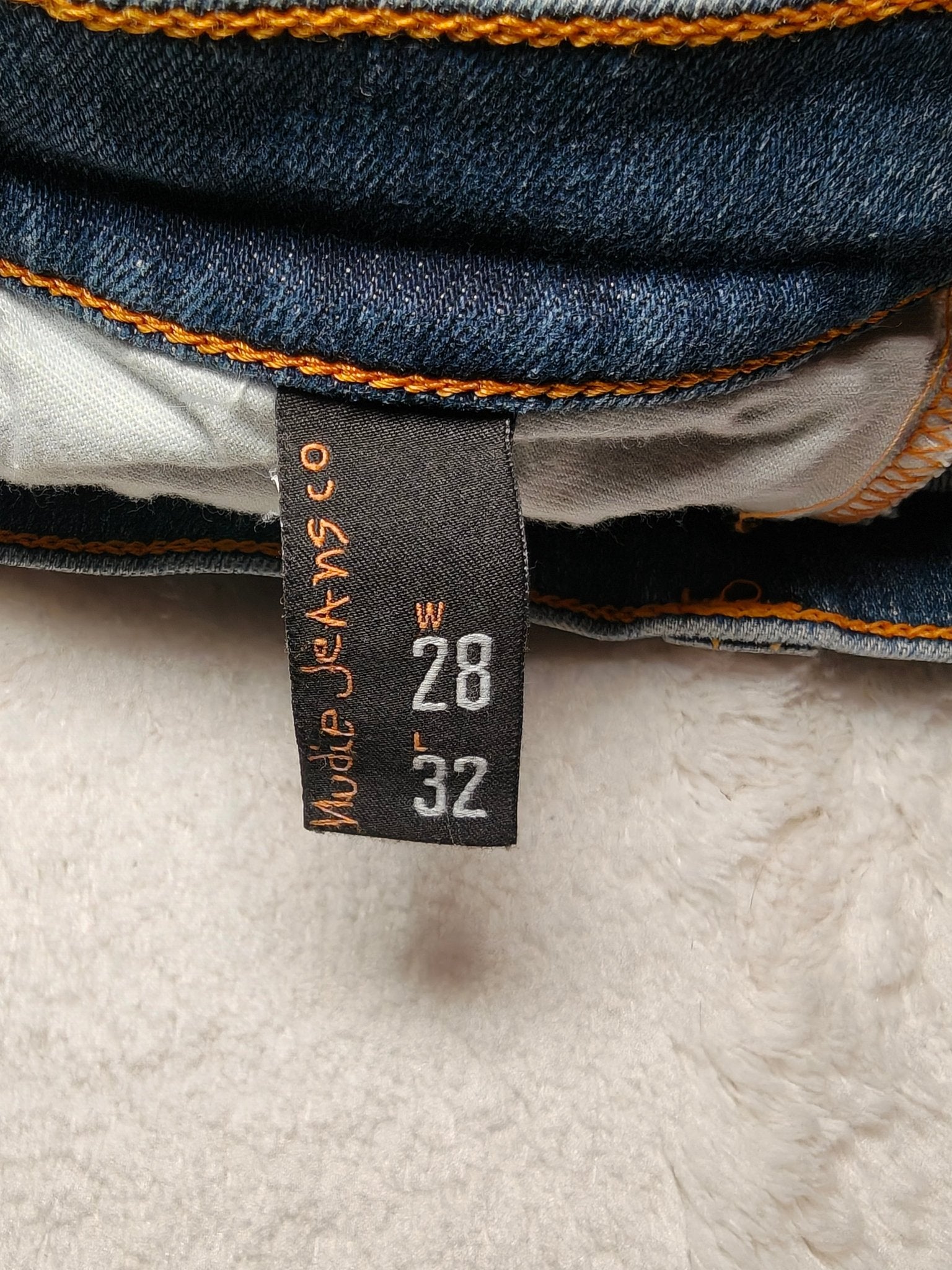 Women Nudie Jeans Co N297 Blue Skinny W28 L30 (EU 38/M) Jeans