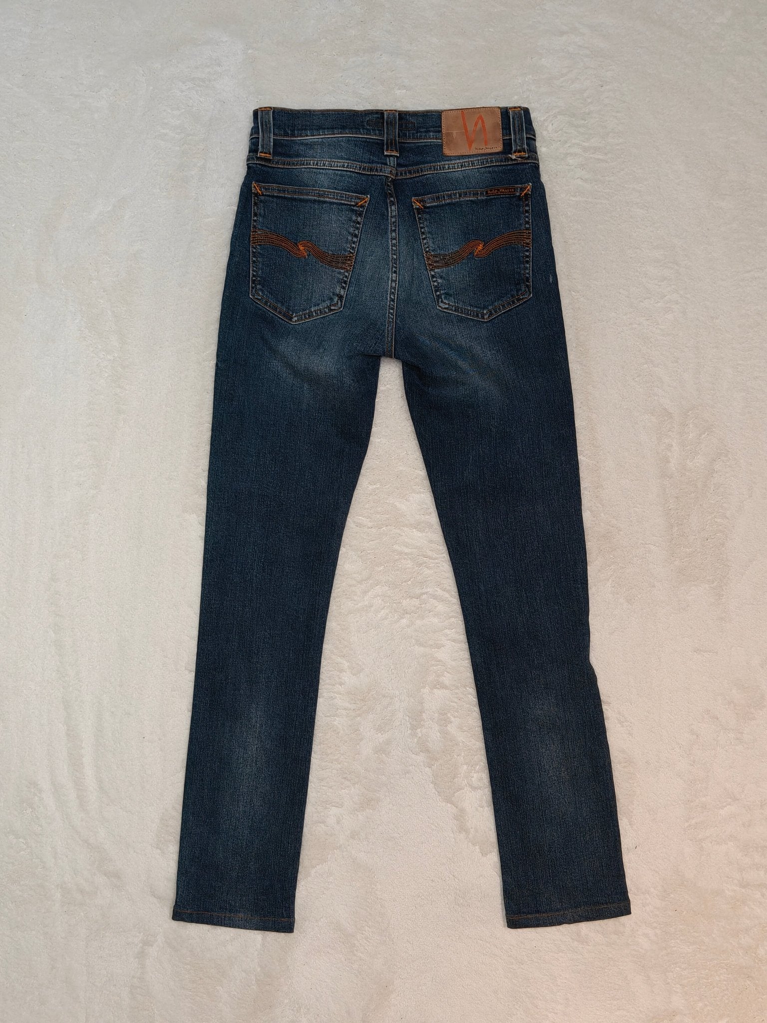 Women Nudie Jeans Co N297 Blue Skinny W28 L30 (EU 38/M) Jeans