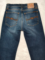 Women Nudie Jeans Co N297 Blue Skinny W28 L30 (EU 38/M) Jeans