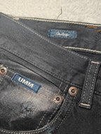 Women UMM 006 Black Flared W28 L32 (EU 38/M) Jeans
