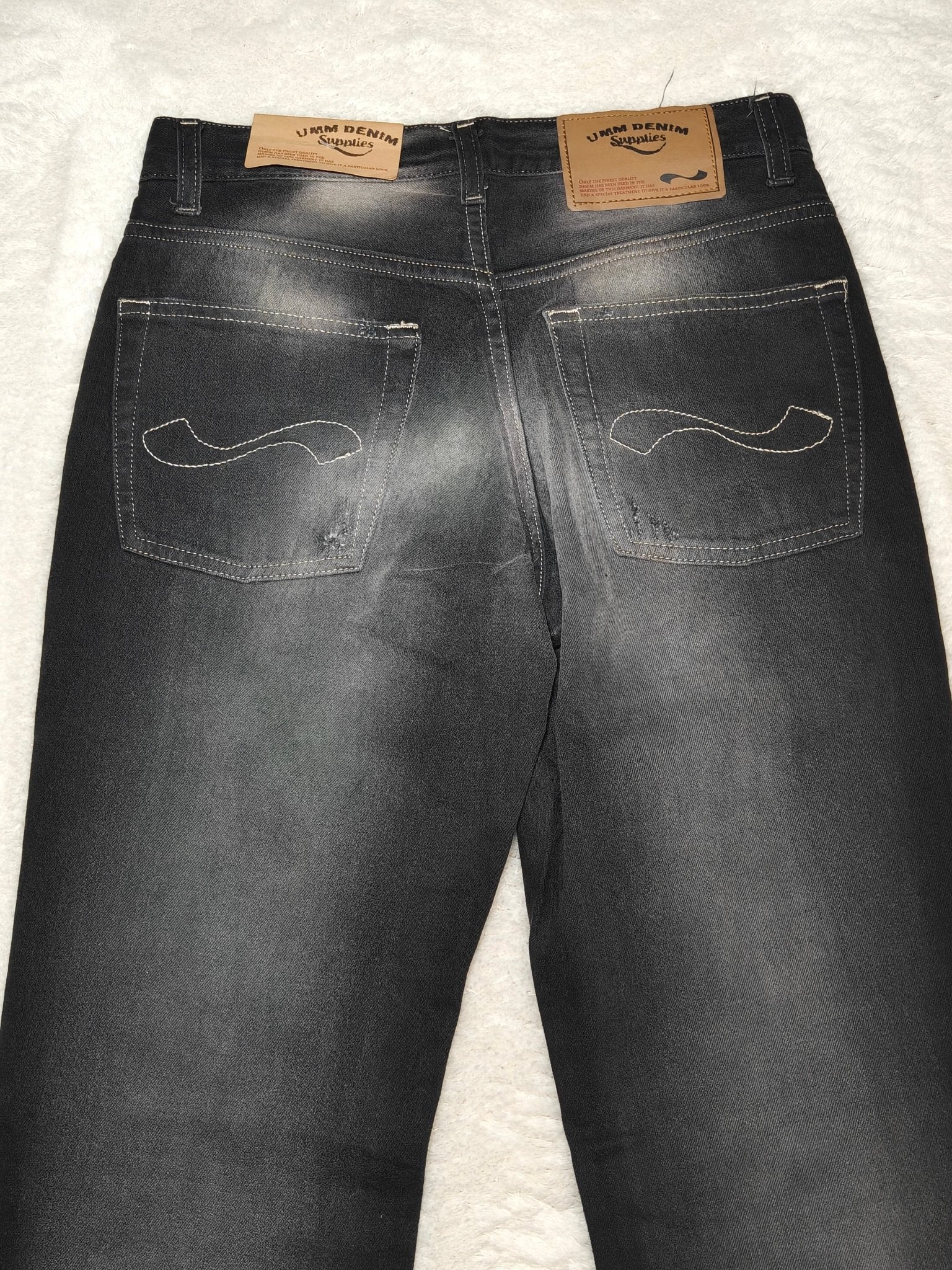 Women UMM 006 Black Flared W28 L32 (EU 38/M) Jeans