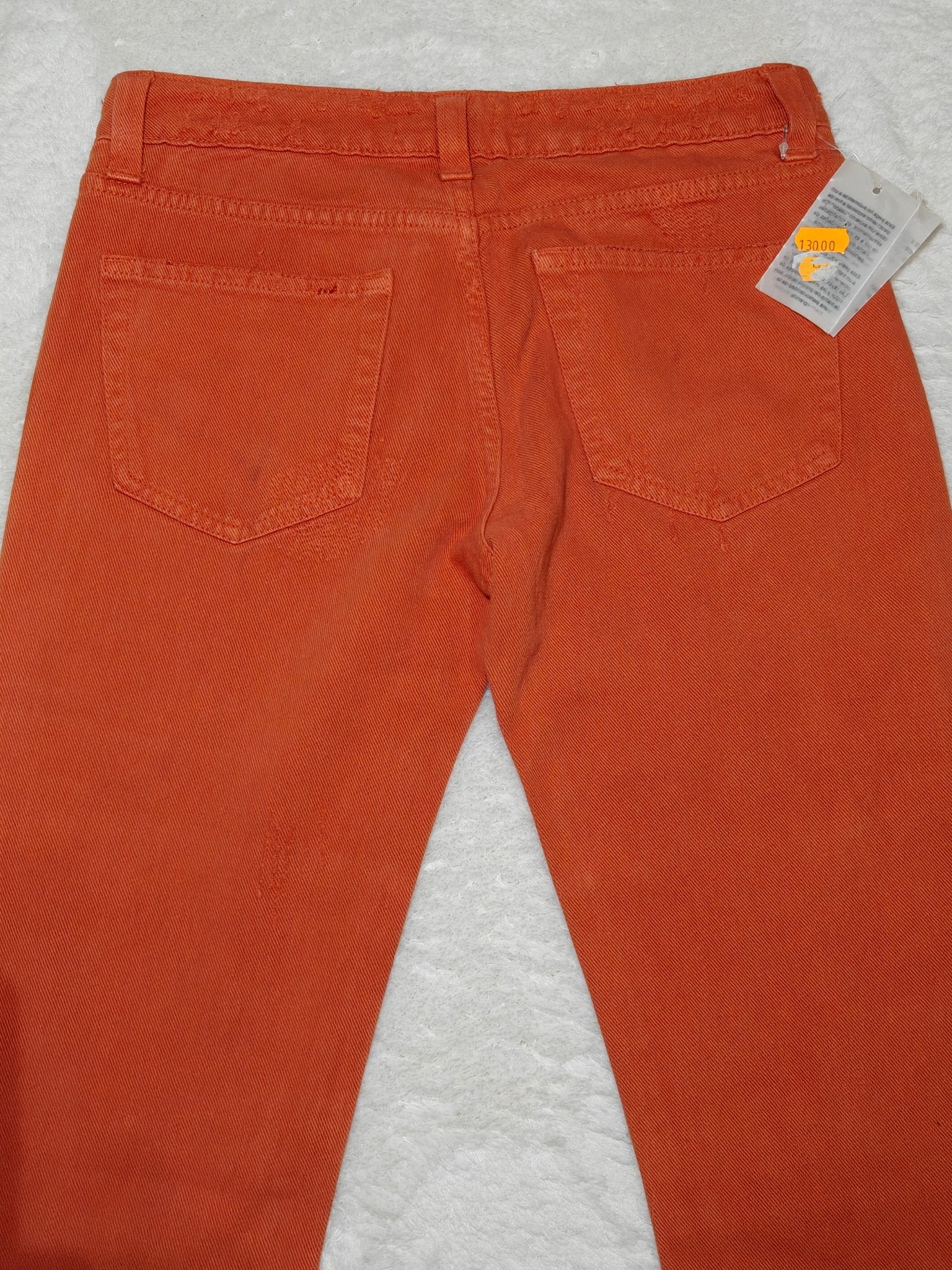 Women Liu Jo Orange Flared W27 L32 (EU 36/S) Jeans