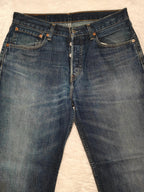Men Levi's 527 Blue Flared W31 L30 Jeans