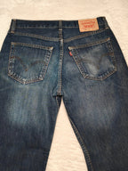 Men Levi's 527 Blue Flared W31 L30 Jeans
