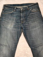 Men Levi's 506 Blue Straight W34 L30 Jeans