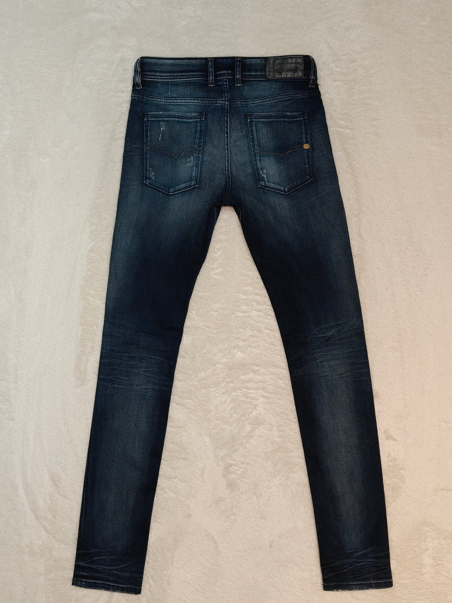 Men Diesel Sleenker Blue Skinny W28 L32 Jeans