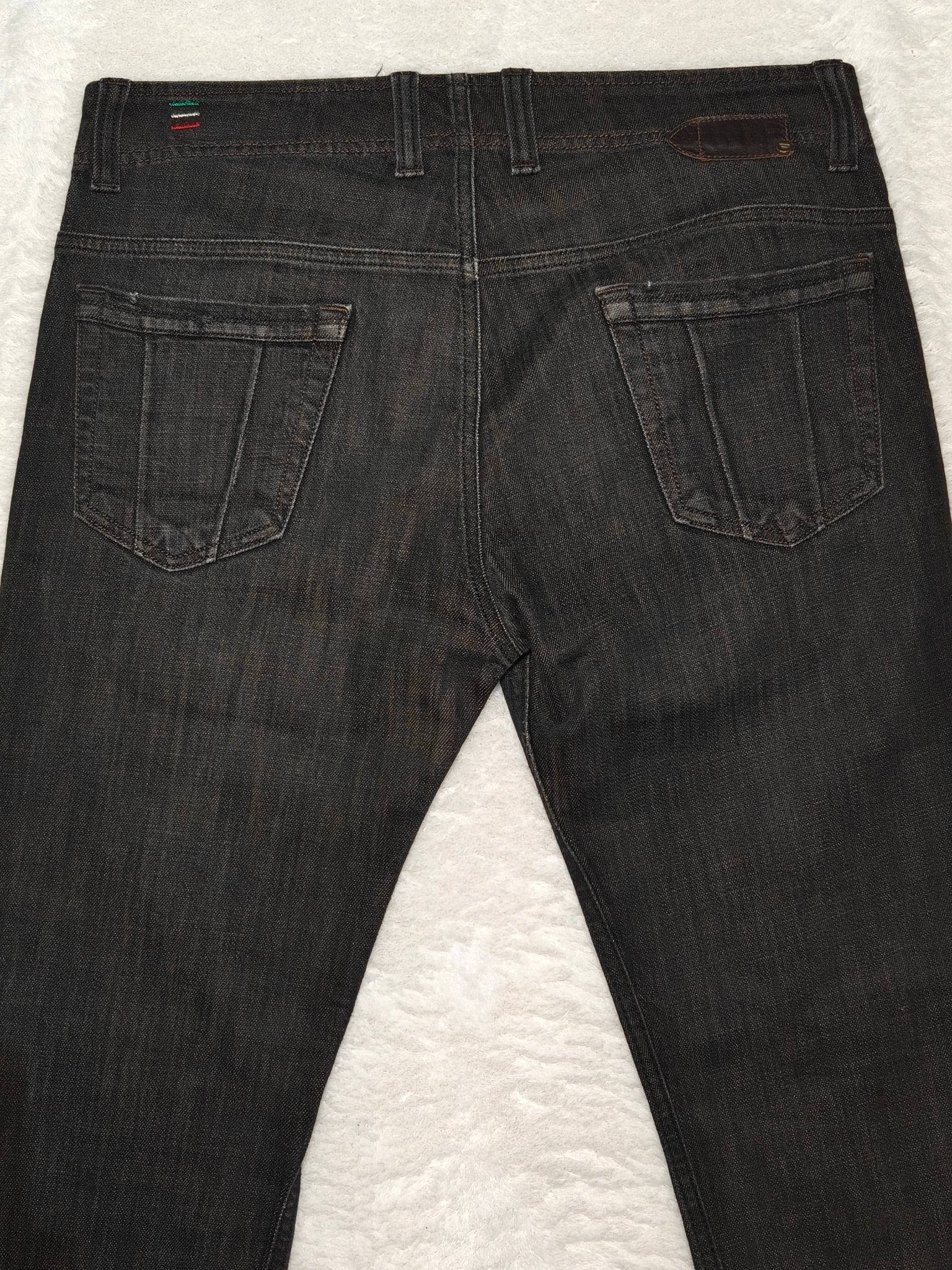 Men Diesel Revick Black Straight W32 L30 Jeans