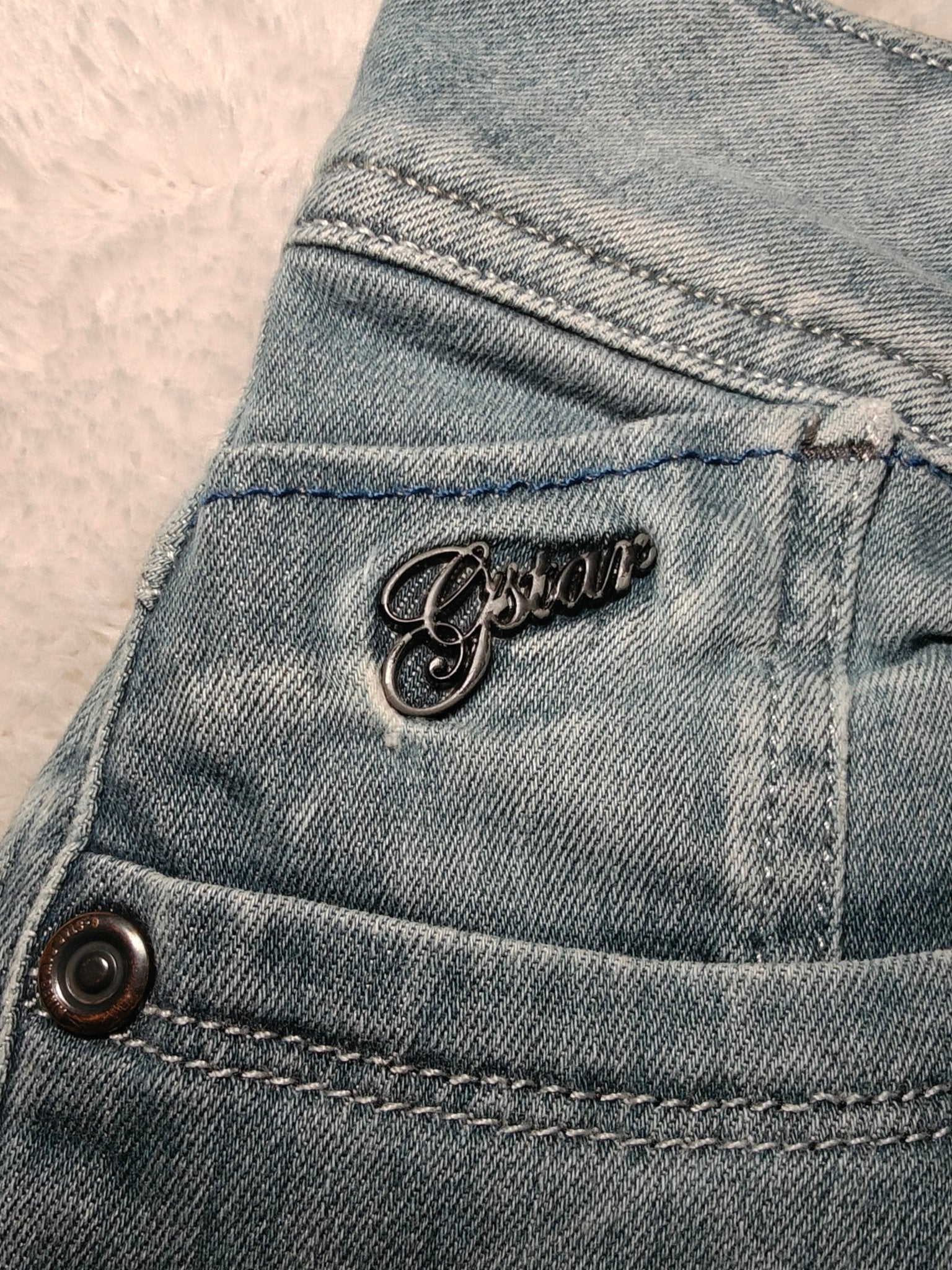 Women G - star Lynn Blue Skinny W27 L32 (EU 36/S) Jeans
