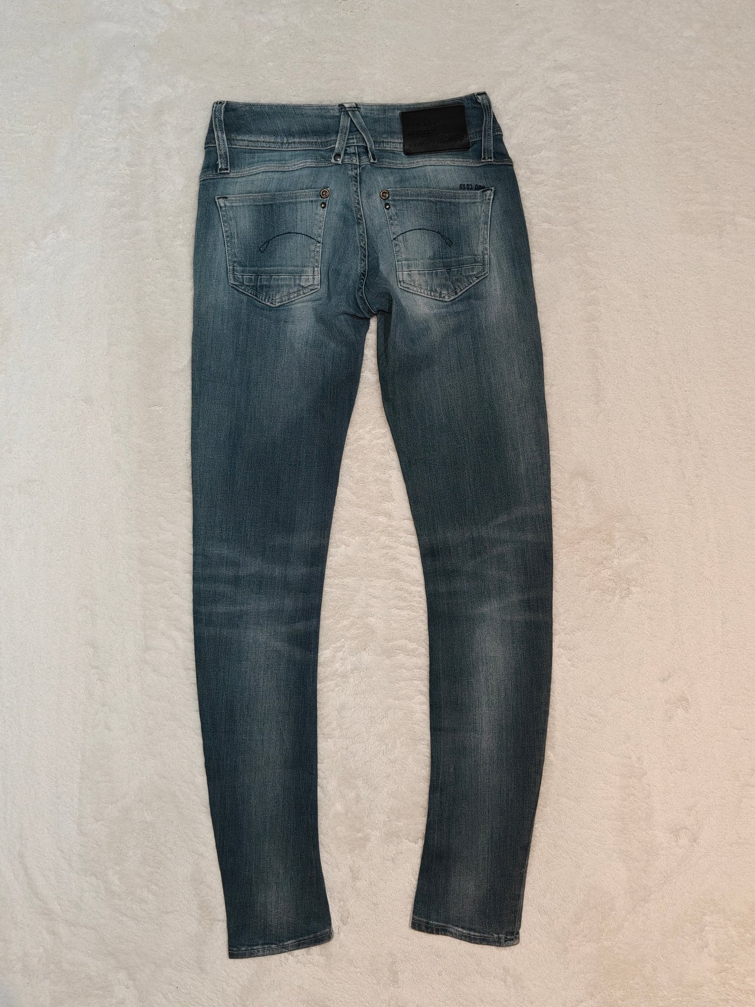 Women G - star Lynn Blue Skinny W27 L32 (EU 36/S) Jeans