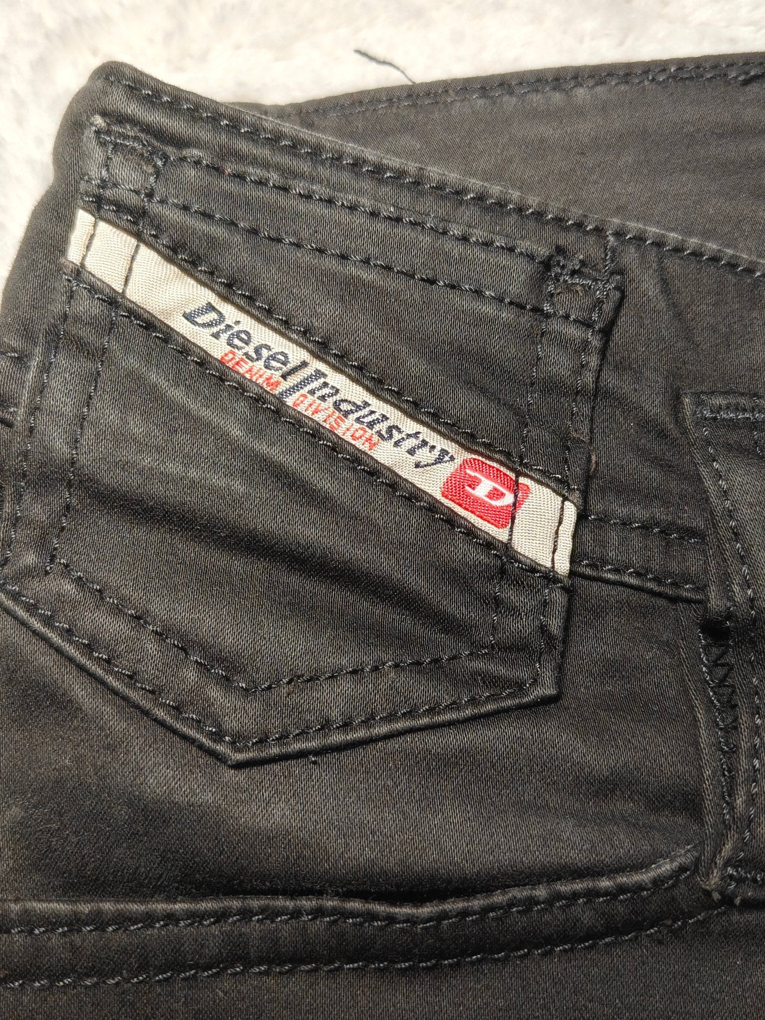 Women Diesel Matic Black Skinny W27 L32 (EU 36/S) Jeans