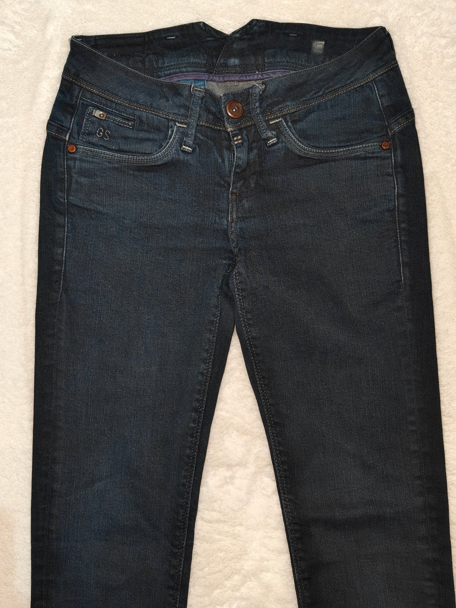 Women G - star Colt Blue Skinny W26 L32 (EU 36/S) Jeans