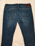 Women G - star 3301 Blue Skinny W28 L30 (EU 38/M) Jeans