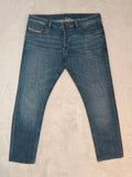 Men Diesel D - Luster Blue Regular Slim W33 L30 Jeans