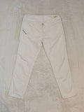 Women Diesel Hushy White Slim W25 L32 (EU 34) Jeans
