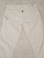 Women Diesel Hushy White Slim W25 L32 (EU 34) Jeans