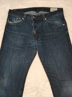 Men Diesel Darron Blue Slim Tapered W31 L32 Jeans