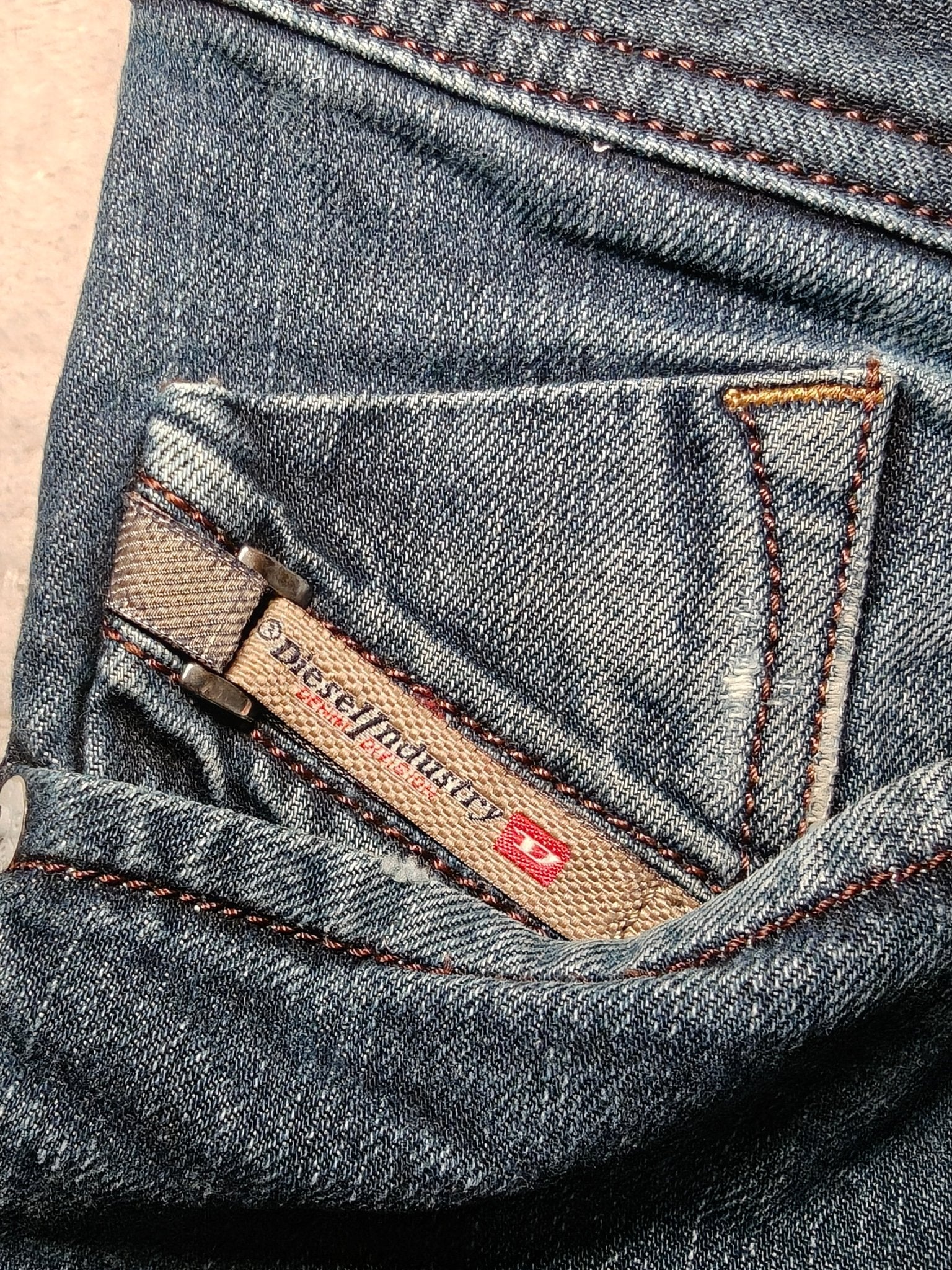 Men Diesel Darron Blue Slim Tapered W31 L32 Jeans
