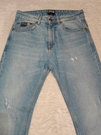 Men Versace Jeans Couture A2GWA0D4 - AR884 Light Blue Slim Fit W30 L31 Jeans